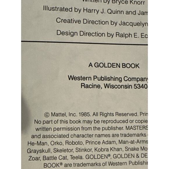 Masters of the Universe 1985 The River Of Ruin & He-Man Smells Trouble MOTU - Picture 3 of 4